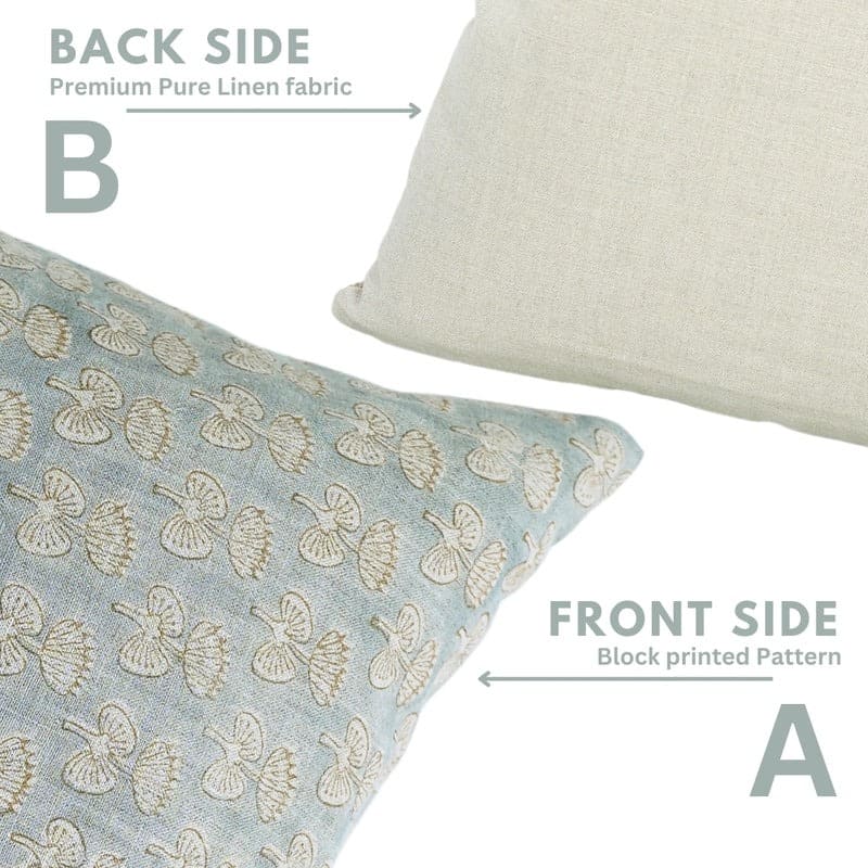 Artisan blockprint pillow cover