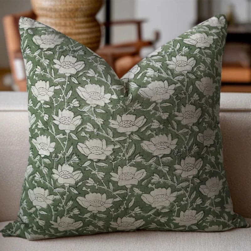 Boho farmhouse pillow cover