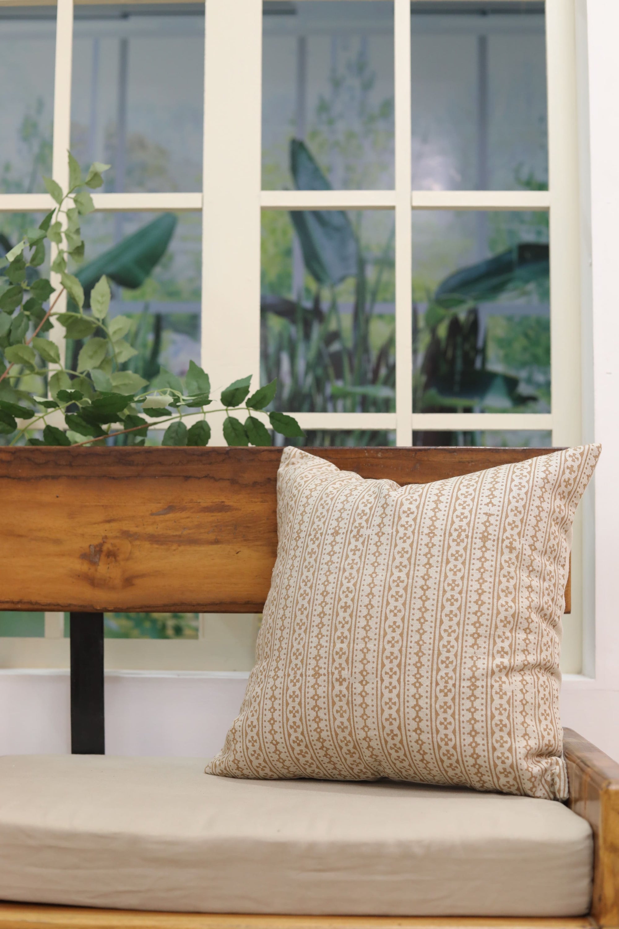 Artisan linen pillow covers