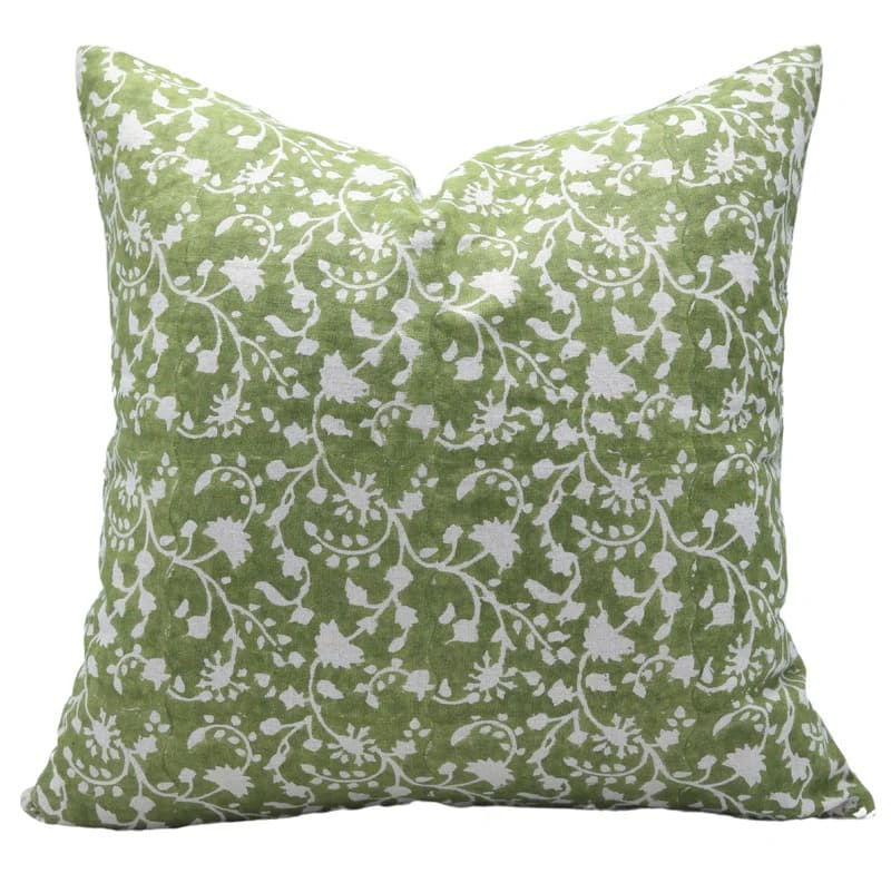 Artisan blockprint throw pillow covers