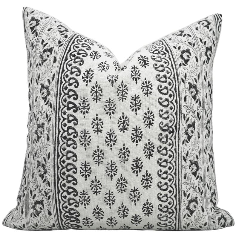 Hand blockprint cotton pillow cover