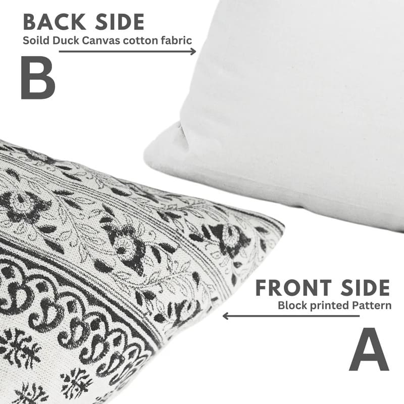 Elegant decorative throw pillow cover