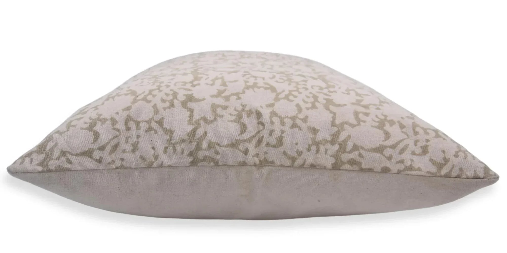 Duck canvas Decorative pillow with floral pattern 