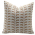 Textured linen throw pillow covers