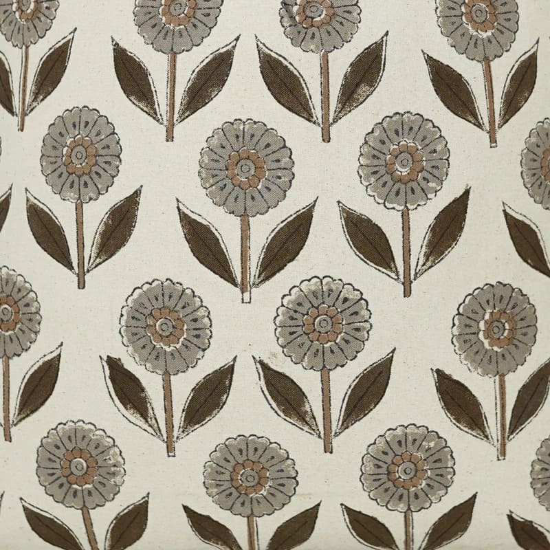 Rustic linen cushion cover