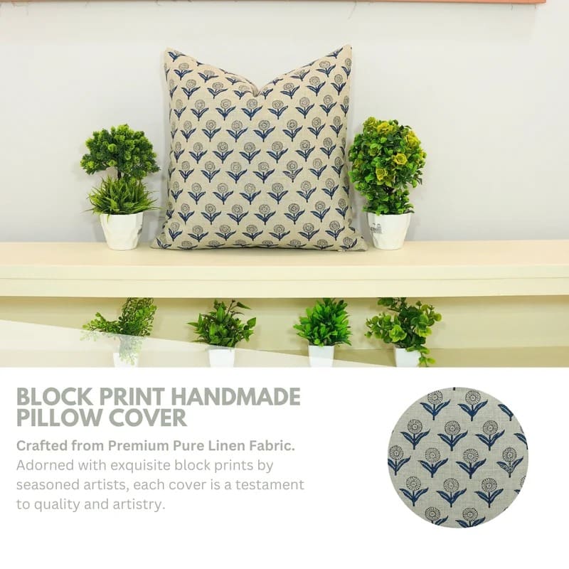Vintage style decorative pillow cover