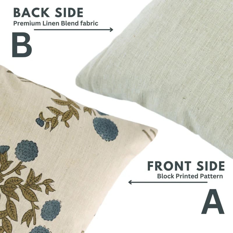 Decorative throw pillow cover for sofa