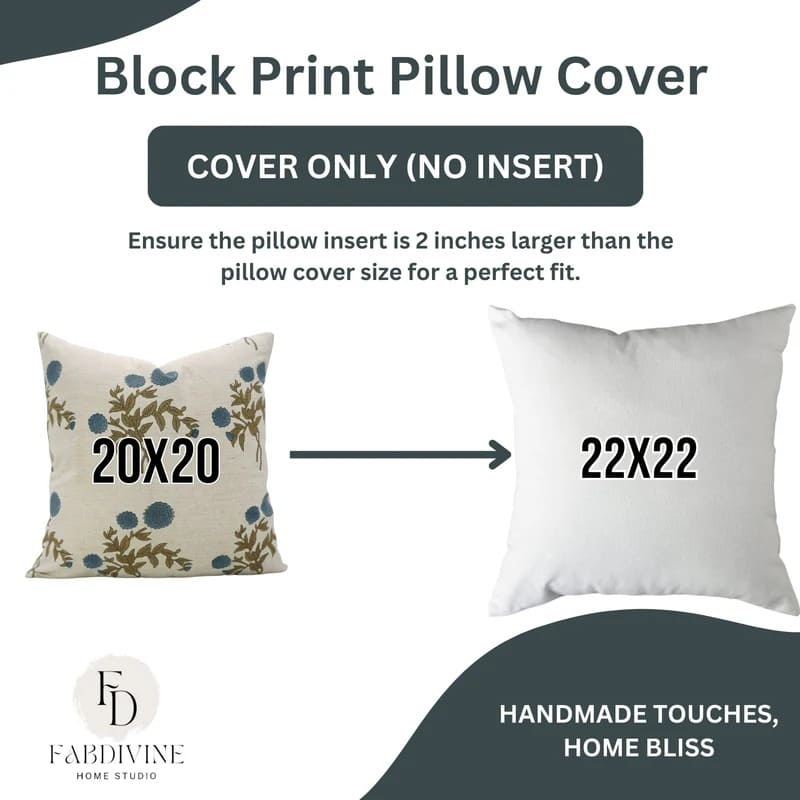 Printed decorative pillow case