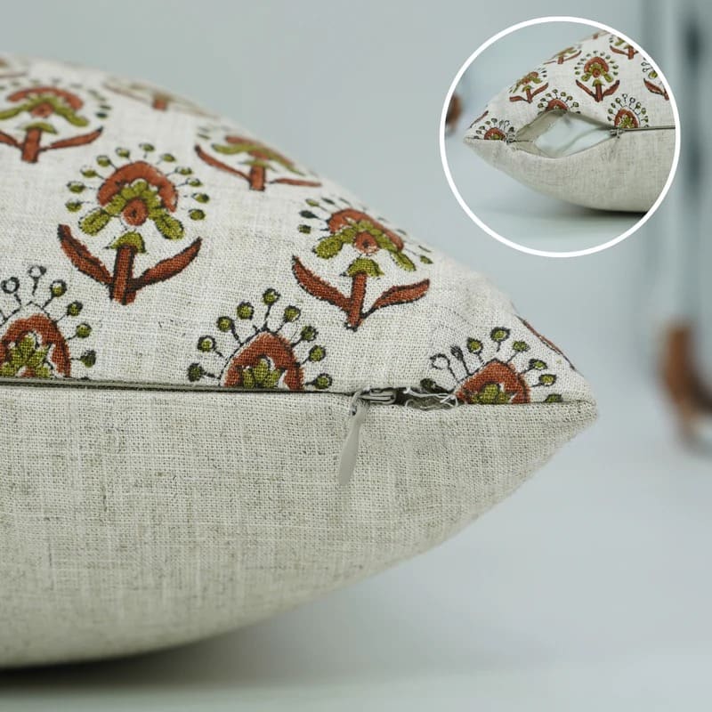 Premium linen pillow cover for stylish home interiors