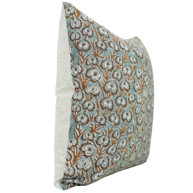 Elegant floral pillow cover for couch and sofa styling