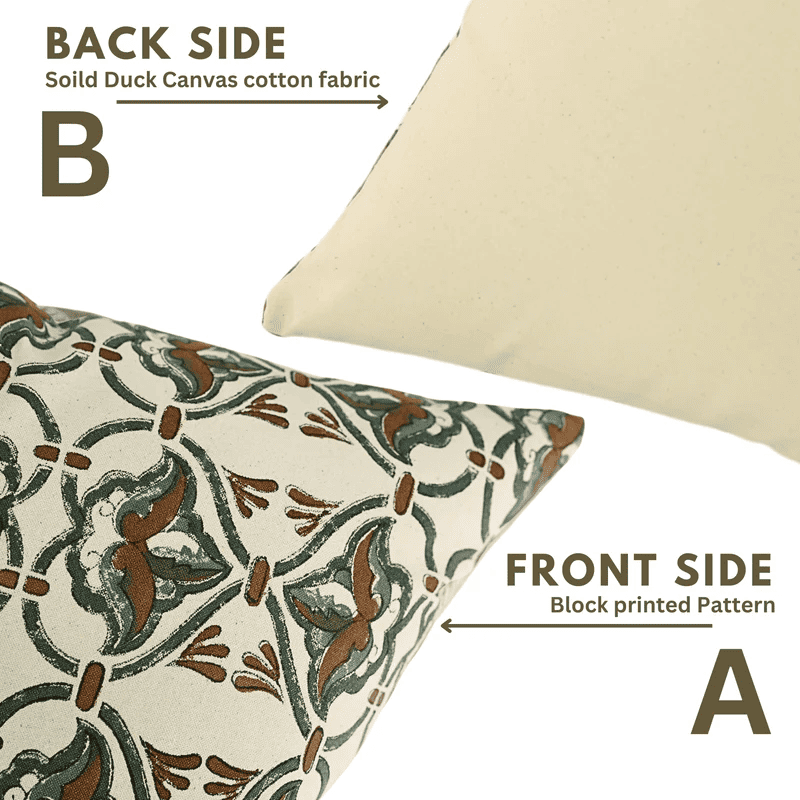 Decorative pillow cover for sofa