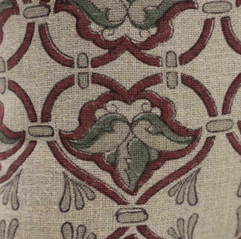 Indian Brown Floral Cushion Cover - Hridyavan