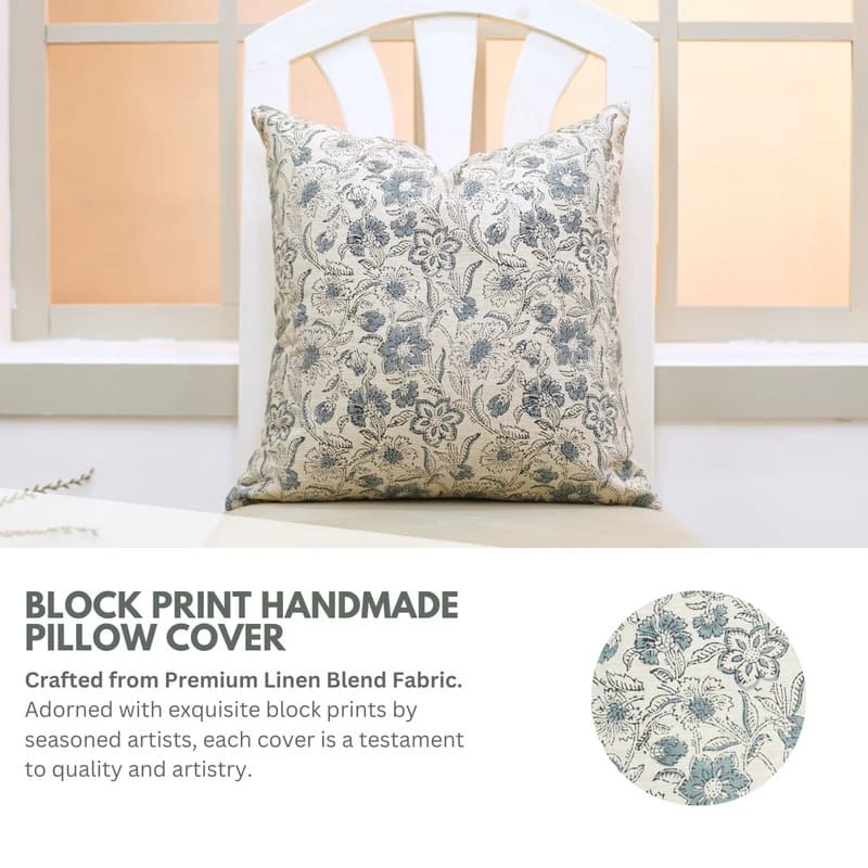Stylish decorative pillow cover for cozy home interiors