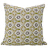 Decorative pillow with geometric pattern 