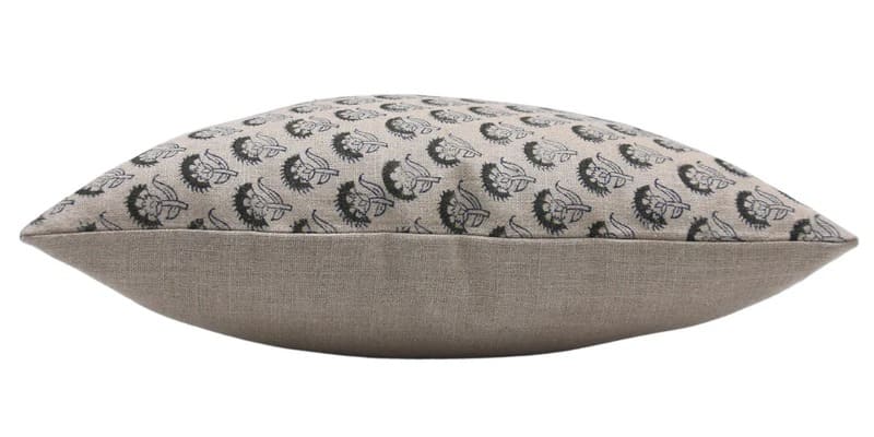 Handmade Juju Flower Linen Pillow Cover