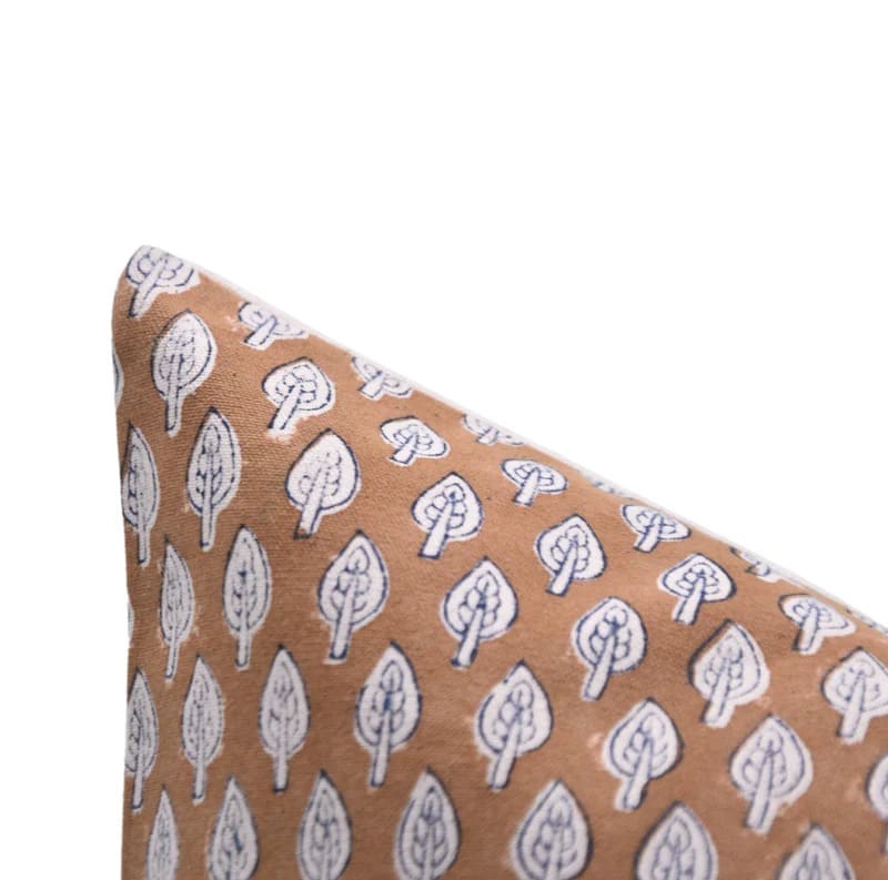 Block Print Living Room Pillow Cover - Khushbu