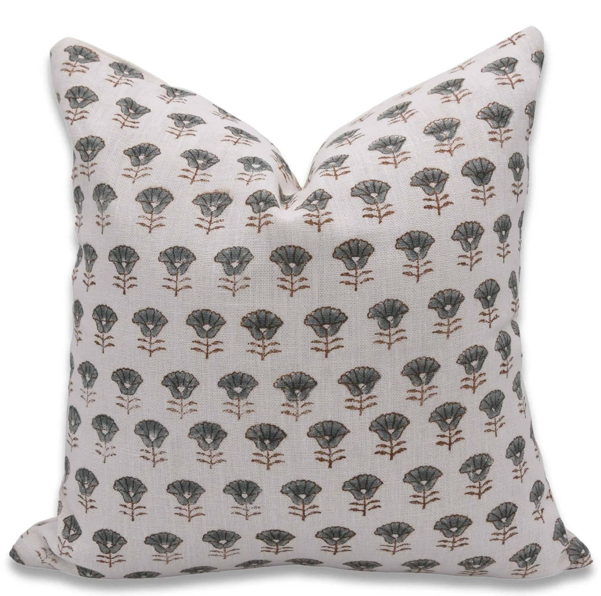  Decorative pillow with floral pattern for living room decor 