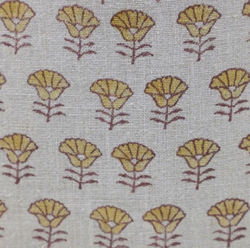 Block Printed Boho Cushion Cover - Kohinoor