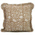 Beige linen decorative cushion cover