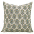 Decorative pillow with floral pattern linen fabric 
