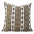 Decorative pillow with floral pattern