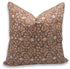 Block printed pillow cover decorative boho cushion for sofa