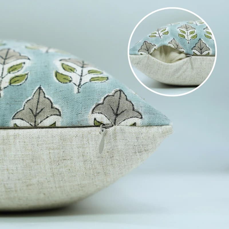 Handmade cushion cover crafted with premium materials