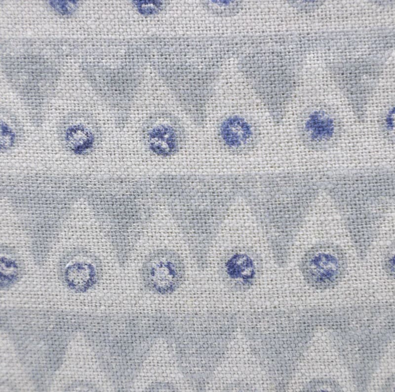 Handmade Blue Pillow Cover || Mountain Moon