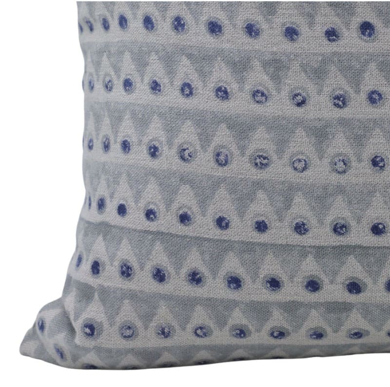 Handmade Blue Pillow Cover || Mountain Moon