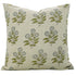 Decorative pillow with floral pattern