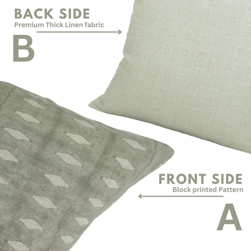 Handcrafted Elegant Pillow Cover - Omji