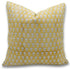 Hand printed cushion cover boho pillow for modern couch decor
