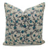 Custom pillow cover with boho hand printed pillow design