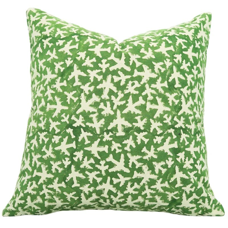 Traditional block print pillow cover