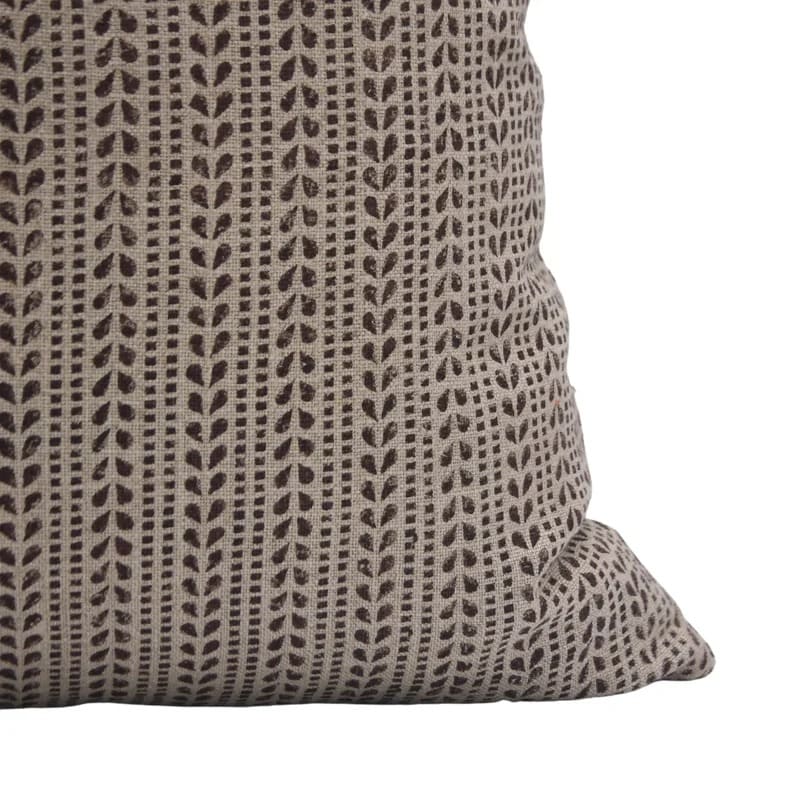 Brown Floral Printed Throw Cover - Ratanbel