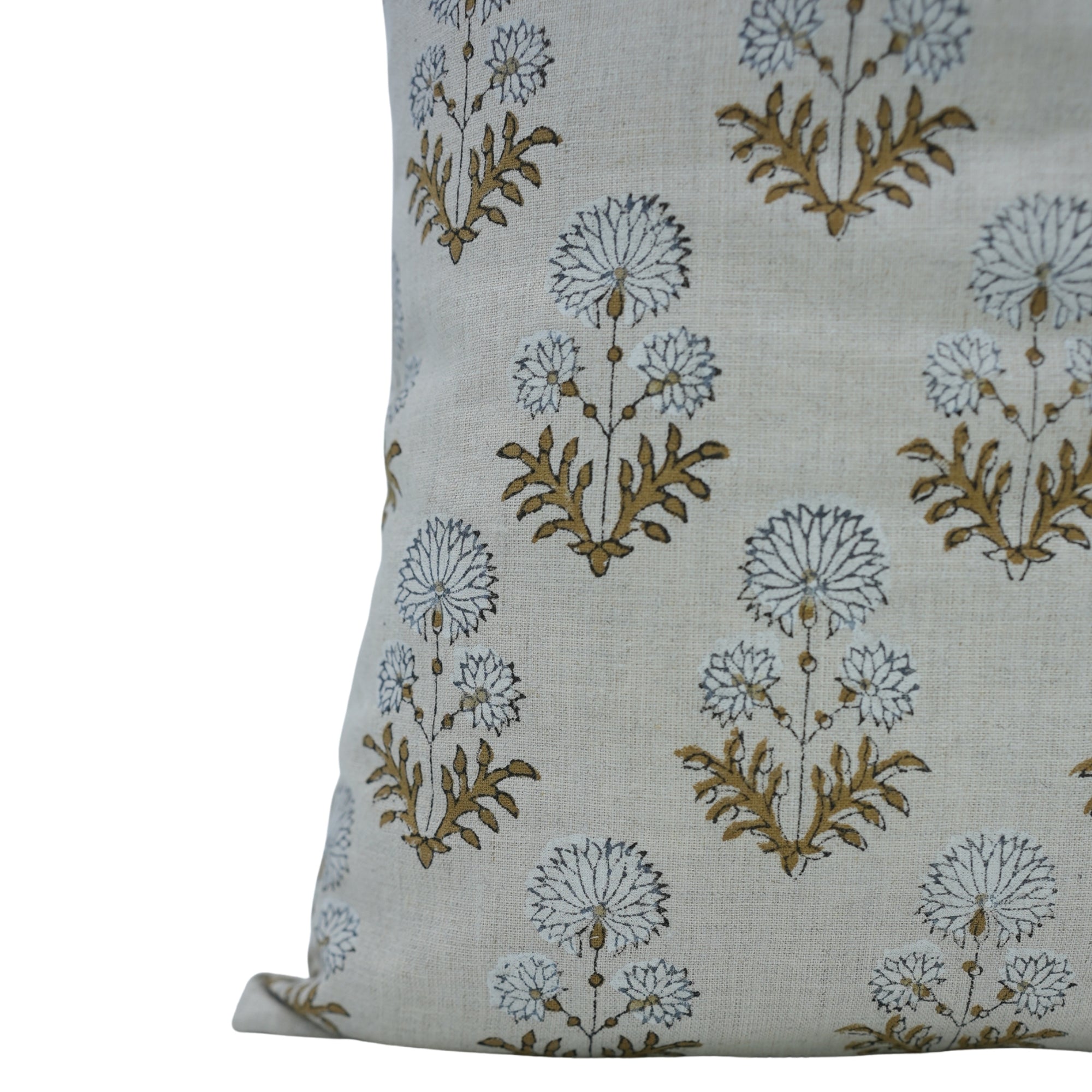 Small 12x12 throw pillow with soft fabric and decorative design