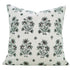 Decorative pillow with floral pattern