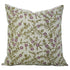 Decorative pillow with floral pattern