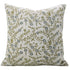 Decorative pillow with floral pattern