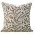 Decorative pillow with floral pattern 