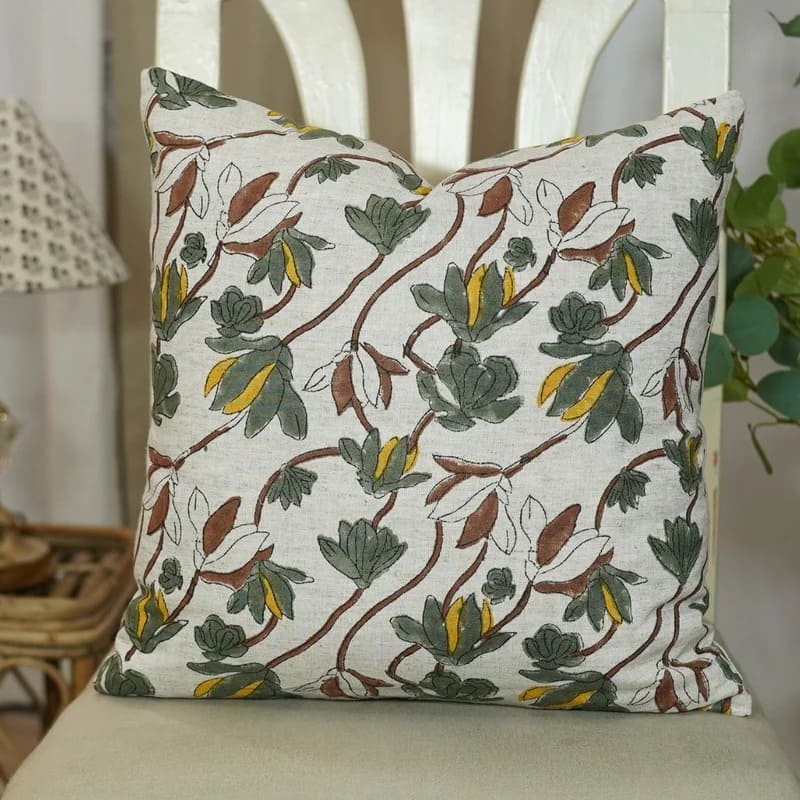 Classic linen pillow cover 18x18
