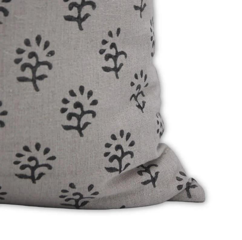 Indian Block Print Floral Pillow Cover – Shivri