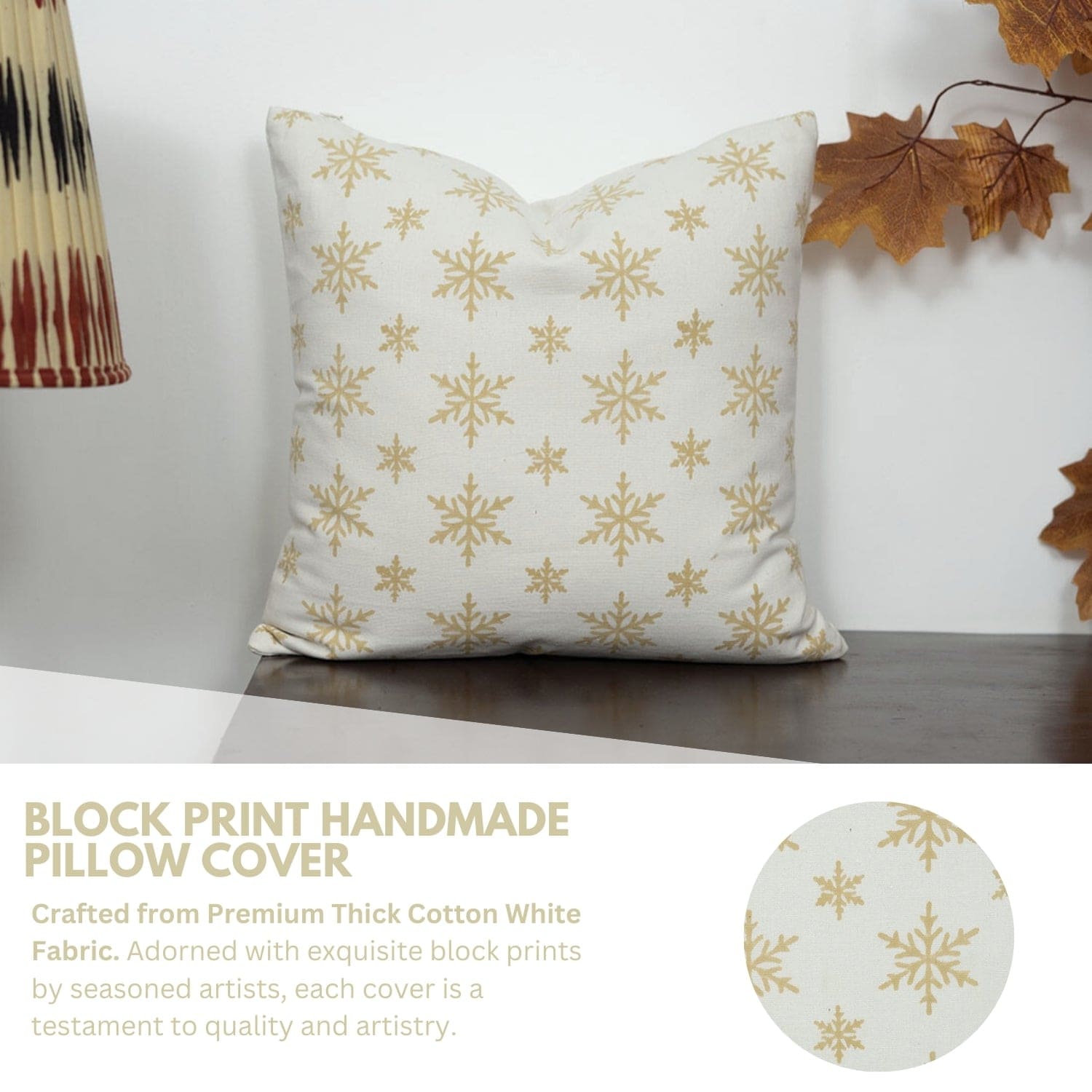 Mustard Stars Cushion Cover - Sparkle