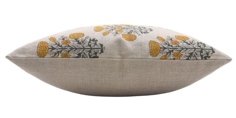 Swadesh Thick Linen Square Pillow Cover