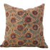 Decorative pillow with floral pattern 