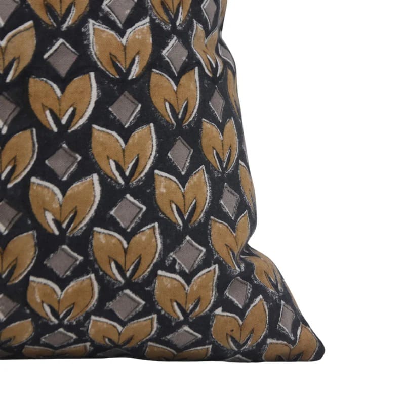 Titlee Block Printed Boho Cushion Cover