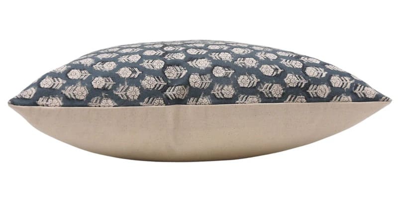 Floral Pattern Handmade Pillow Case - Tulsi Buti