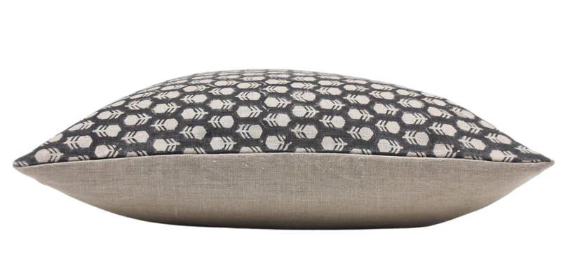 Handcrafted Floral Print Pillow Cover - Tulsi Buti