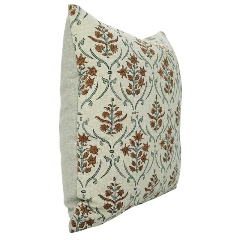 Classic linen throw pillow cover