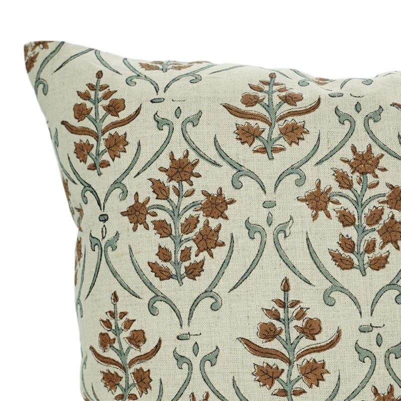 Printed decorative couch pillow cover